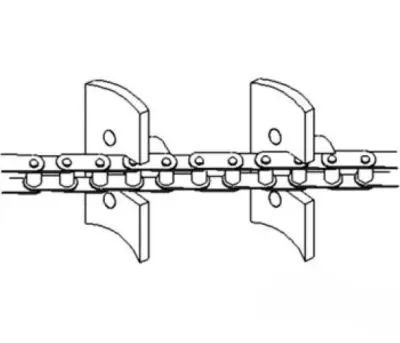 Clean Grain Elevator Chain