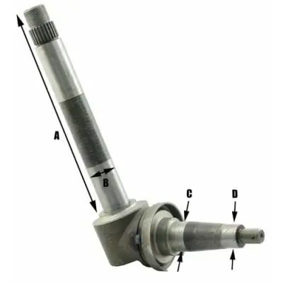 Row Crop Spindle 71785CH (LH/RH)
