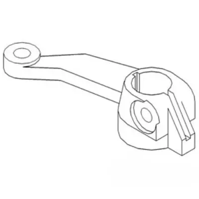 Keyed Left and Right Hand Steering Arm for Keyed Spindles