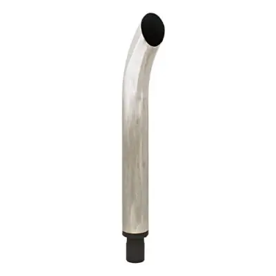 Oliver Chrome Curved Stack