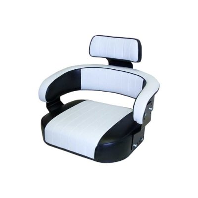 IH 806 Seat ASSEMBLY- Black and White