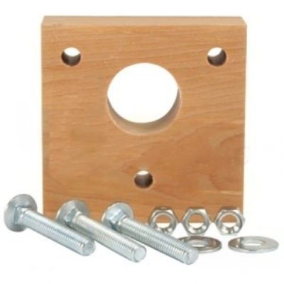 Wood Bed Auger Mounting Block