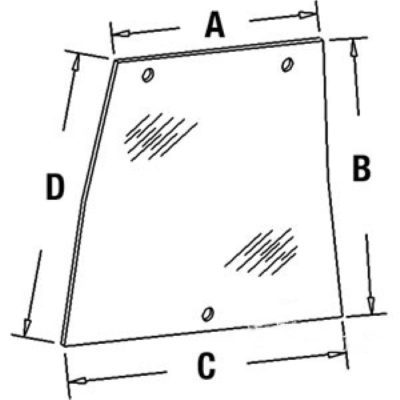 Left Hand Side Glass