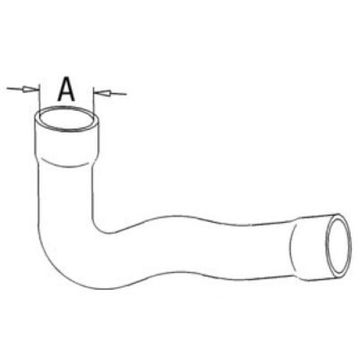 CASE-IH LOWER RAD HOSE, 460 & 606