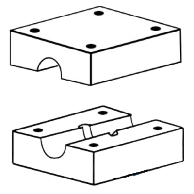 Straw Walker Wood Block Kit
