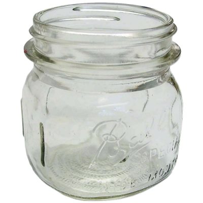 PRECLEANER GLASS JAR 3-3/8″