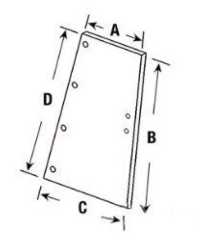 Rear Quarter Glass Right/ Left Hand
