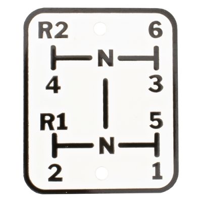 Gear Shift Plate