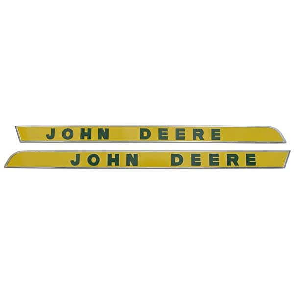 John Deere Raised Side Emblem Set T.H.E. Company