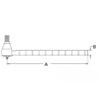 Tie Rod 8 grooves