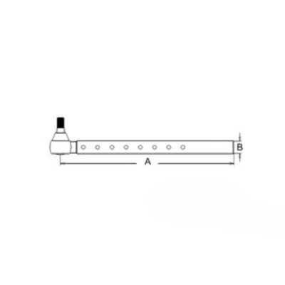 Long Tie Rod - 8 Cross Holes
