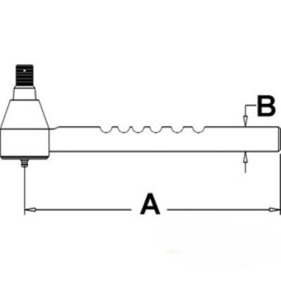 Front Drag Link End