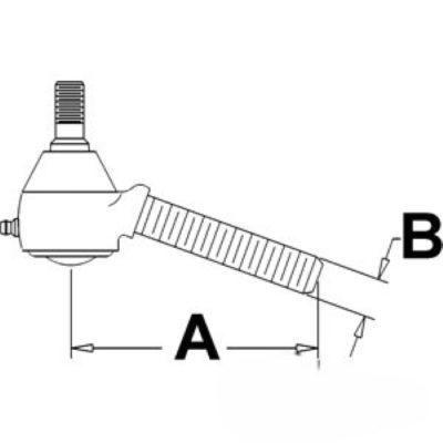 Drag Link End Right Hand Thread