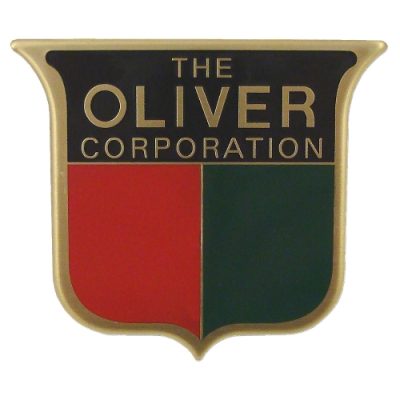 Oliver 3 color brass front emblem