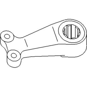Center Steering Arm R51121 for John Deere 4555, 4560, 4630, 4640, 4650, 4755 & 4760