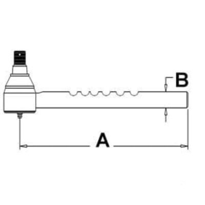 Front Drag Link End