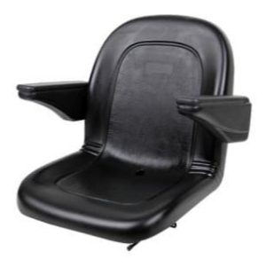 Deluxe Black Ultra-High Back Seat