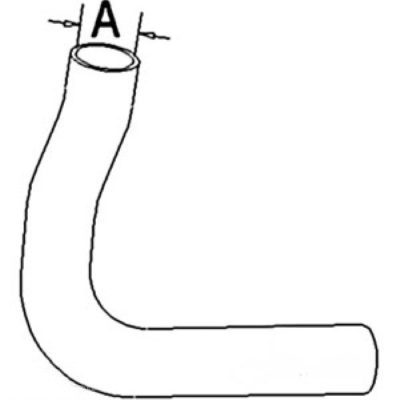 Allis Chalmers 7000 Upper Radiator Hose