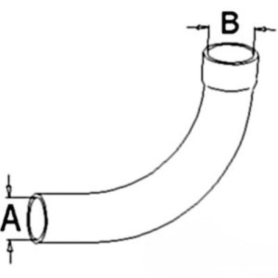 Allis Chalmers 7010 & 7020 Upper Radiator Hose