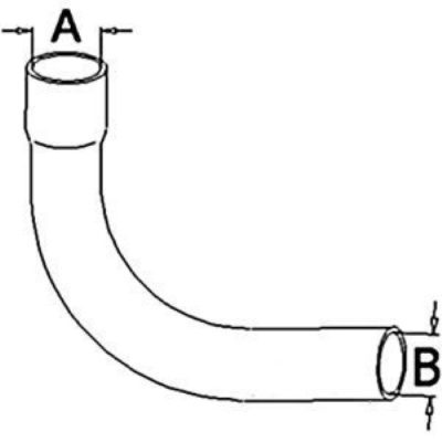 Allis Chalmers 8010 Upper Radiator Hose