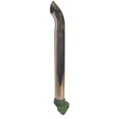 John Deere H Chrome Curved Stack