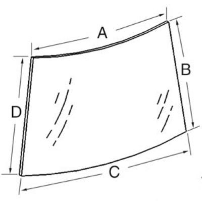Upper Glass Windshield