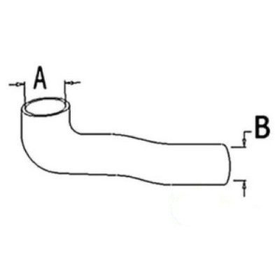 Radiator Hose, Lower - MM M670 & M670 Super