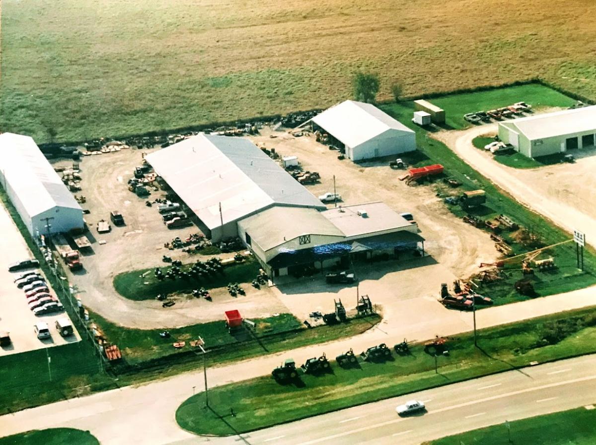 Early picture of our current location in Mt. Pleasant, IA