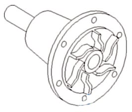 MASSEY FERGUSON 33-555 Gas/Dsl Water Pump