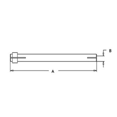 Tie Rod Tube - Massey Ferguson 20C, 230 & 245