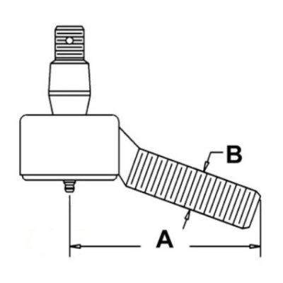 Drag Link End - Massey Ferguson 235