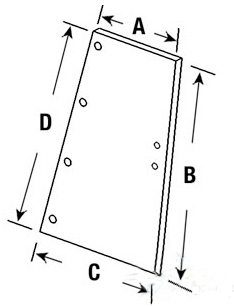 Rear Quarter Glass