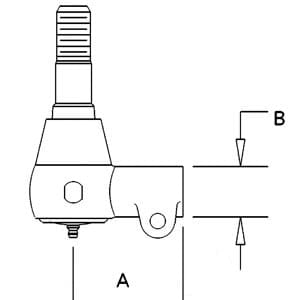 Steering Cylinder End