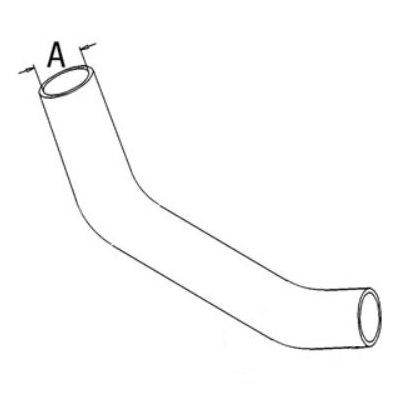 Case Upper Radiator Hose