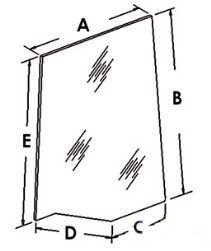 Left Hand Glass Door