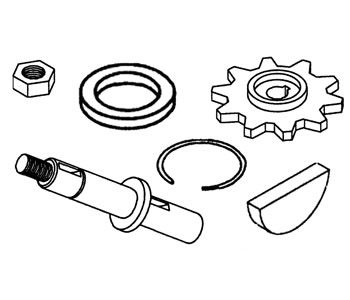 Gathering Chain Drive Sprockets Kit