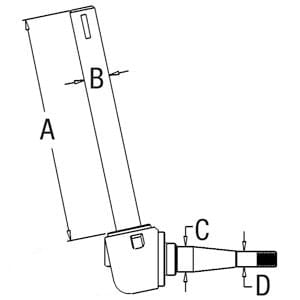 Spindle 182560MH (LH)