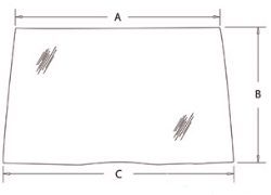 Front Glass Winshield