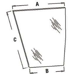 Right Hand Lower Windshield