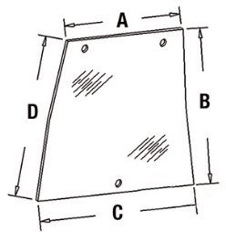 Left Hand Side Glass Maxxum
