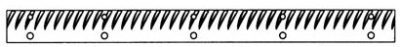 LEFT HAND RETHRESHER BAR