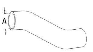 Case Lower Radiator Hose