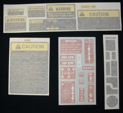 Chassis Decals 284