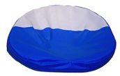 BLUE & WHITE SEAT CUSHION