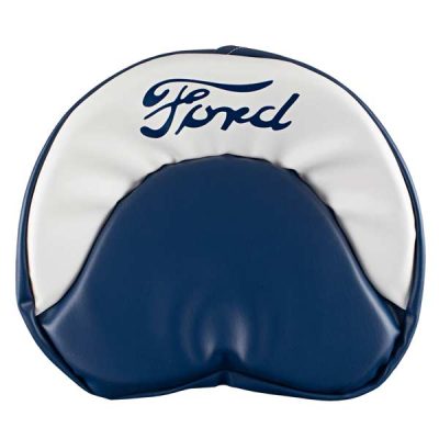 Ford Blue & White Seat Cushion