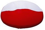 RED/WHITE PAN SEAT COVER