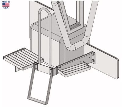 Magnum Window Step & Handrail