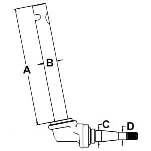 Spindle 360419RH (LH)