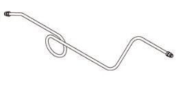 FUEL LINE WITH NUTS