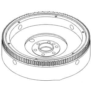 Flywheel with Ring Gear